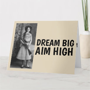 Annie Oakley Funny Cowgirl Birthday Cards