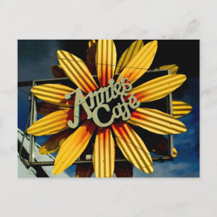 ANNIE'S CAFE POSTCARD