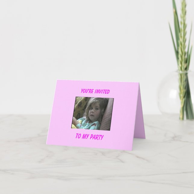 Annie's Invitations Card - Customised (Front)