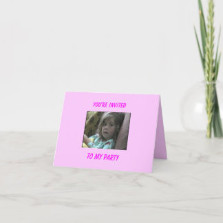 Annie's Invitations Card - Customised