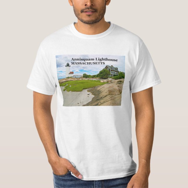 Annisquam Lighthouse, Massachusetts T-Shirt (Front)