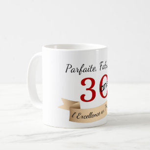 anniversaire 30 ans coffee mug