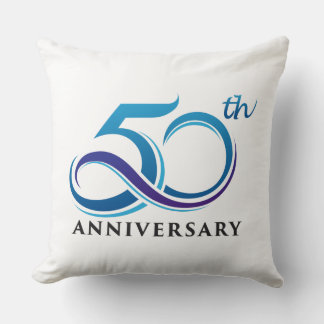 Anniversary 50th cushion