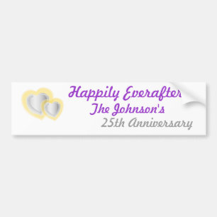 Anniversary Bumper Sticker... - Customised Sticker