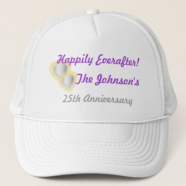 Anniversary Cap-Customise - Customised Trucker Hat (Front)