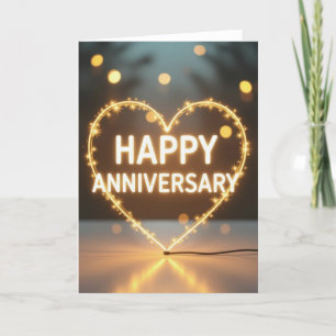 Anniversary Card, happy anniversary, wedding celeb Holiday Card