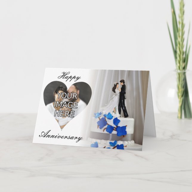 Anniversary Card Template (Front)