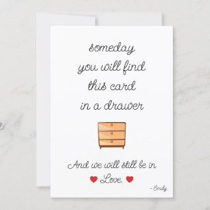 Anniversary Christmas Gift Card For Boyfriend 