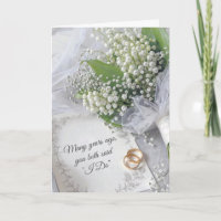 Anniversary Congratulations Lily of the Valley