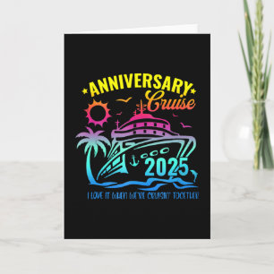 Anniversary Cruise 2025 Making Memories Together V Card