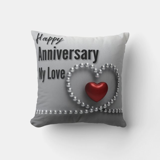 Anniversary  cushion (Front)