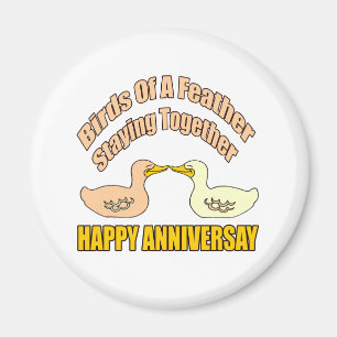 anniversary ducks t magnet