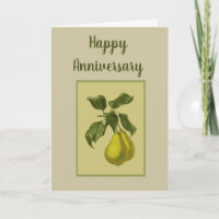 Anniversary Fun for the Perfect Pair (Pear) Custom