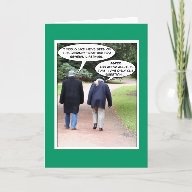 Anniversary, Funny Card (Front)