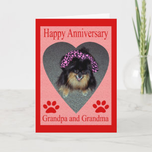 anniversary grandparents card