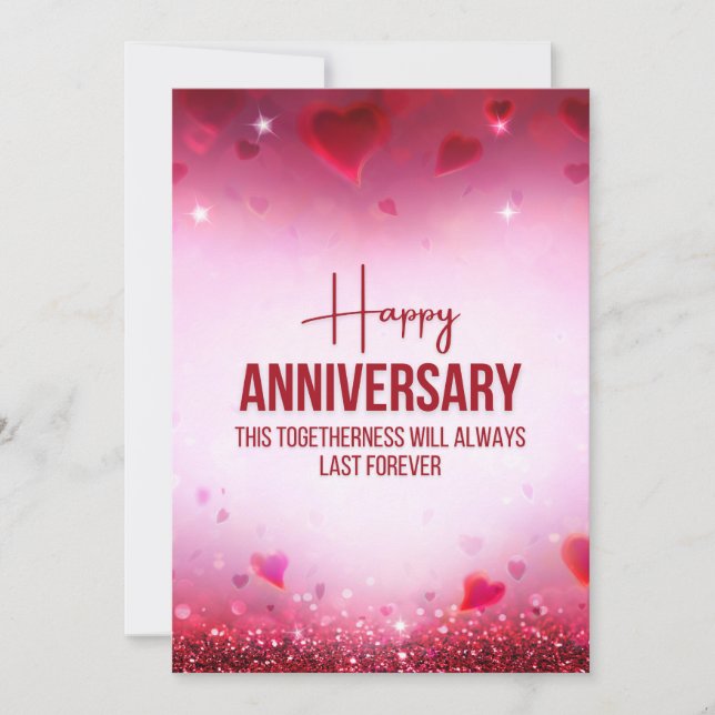 Anniversary Greeting Card (Front)