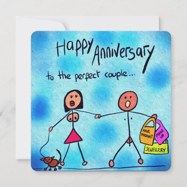 Anniversary greeting card (Front)