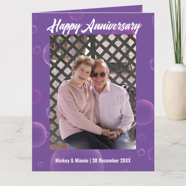 Anniversary Greeting Card (Front)