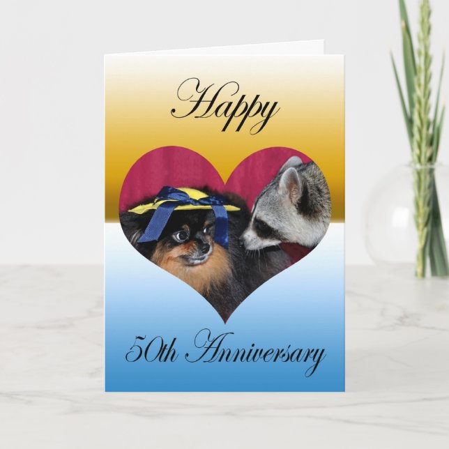 Anniversary Greeting Card (Front)