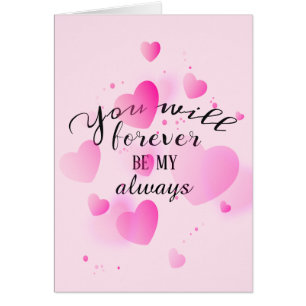 Anniversary Hearts with Love Quote