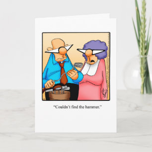 Anniversary Humour Greeting Card For Him