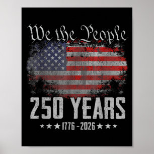 Anniversary Independence Day 1776-2026 250th Poster