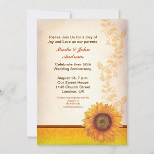anniversary invitations