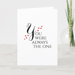 Anniversary Love Valentine Wedding Lover Her Him Card