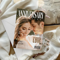 Anniversary Magazine Cover Husband | Wife Photo