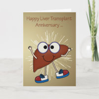 Anniversary Of Liver Transplant greeting cards