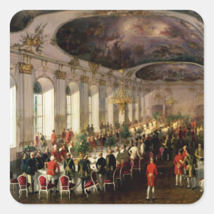 Anniversary of the Military Order of Maria Square Sticker