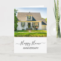Anniversary on your new home real estate agent car