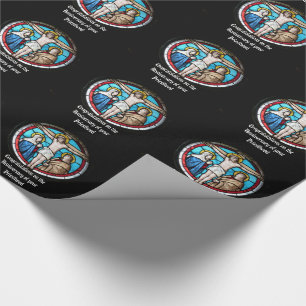Anniversary Ordination Personalised Pastor Priest Wrapping Paper