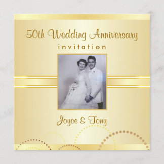 Anniversary Party - Custom Photo Invitations