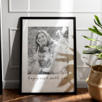 Anniversary Personalised Romantic Message Photo