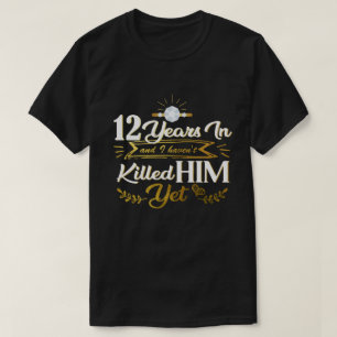   Anniversary Shirt, Wedding Anniversary Shirt,12  T-Shirt