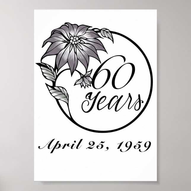 Anniversary Sign Poster (Front)