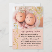 Anniversary Some People are EggsSpecially Perfect