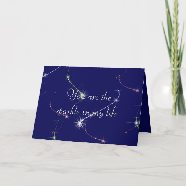 Anniversary Sparkle Card (Front)