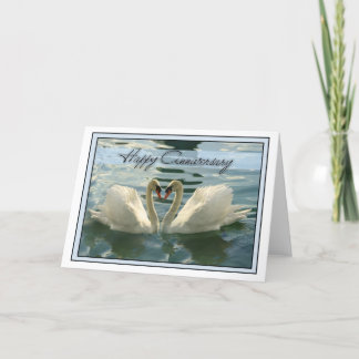 Anniversary Swans Card
