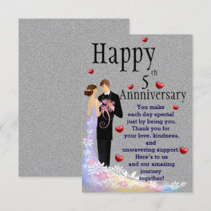 Anniversary wish  card