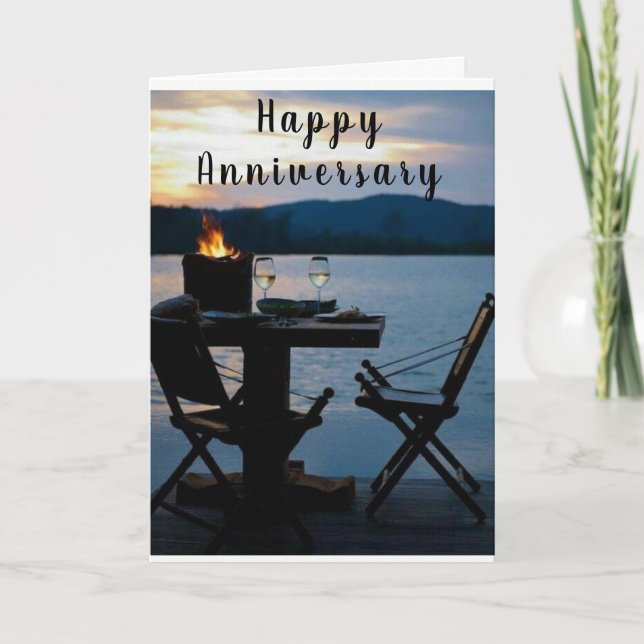 ANNIVERSARY WISHES - TIME TO CELEBRATE *US* CARD (Front)