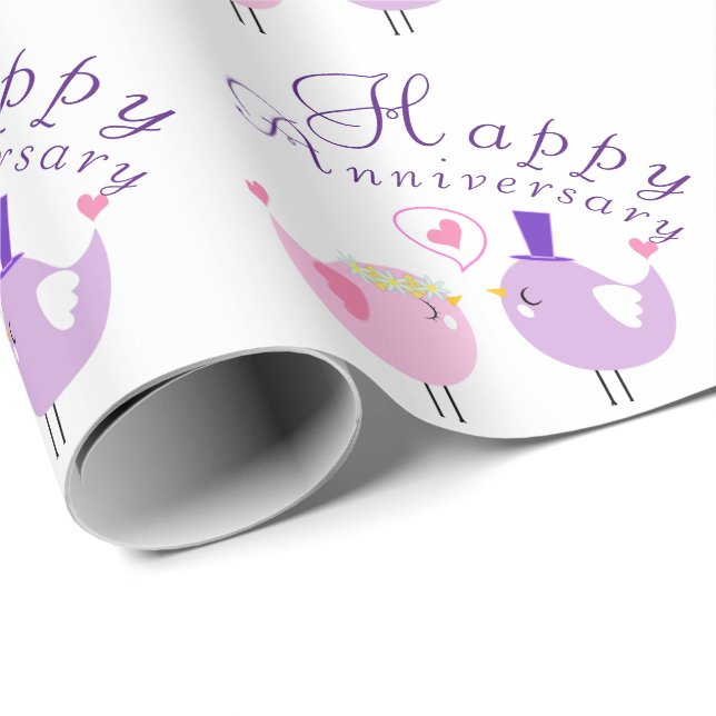 Anniversary Wrapping Paper (Roll Corner)