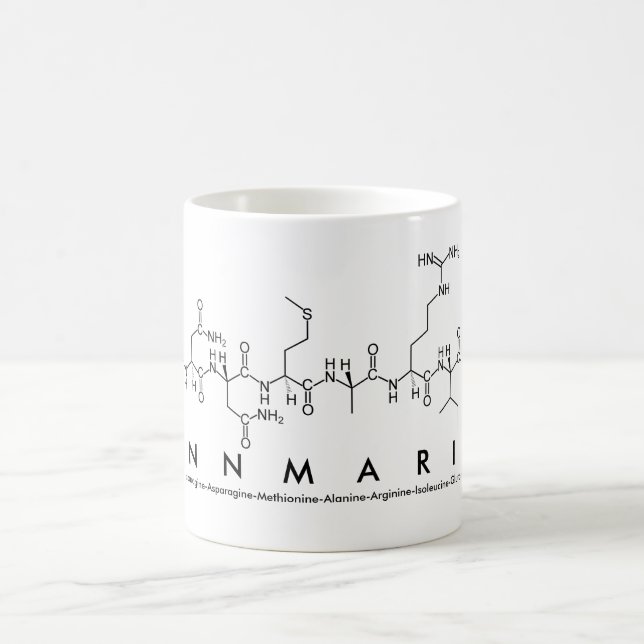 Annmarie peptide name mug (Center)
