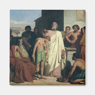 Annointing of David by Saul, 1842 Magnet