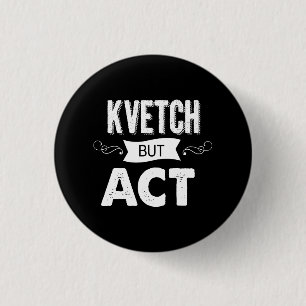 Announce your intentions with this 3 cm round badge
