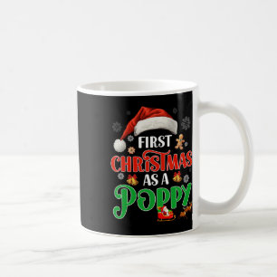 Announcement First Christmas As A Poppy Matching F Coffee Mug