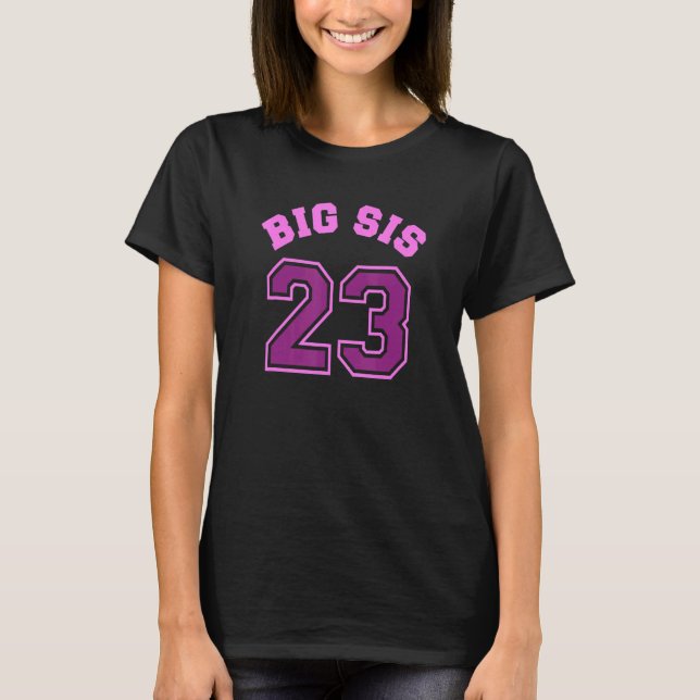 Announcement Kids Big Sis Going to be Big Sister 2 T-Shirt (Front)