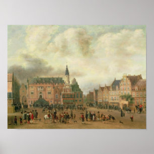 Announcement of the Peace of Breda Poster