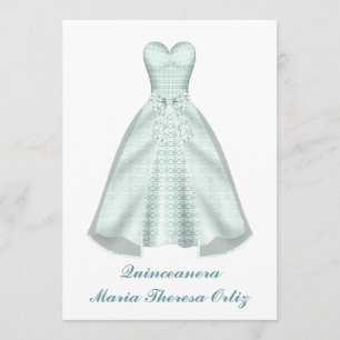 Announcement Quinceanera 15th Birthday Invitation